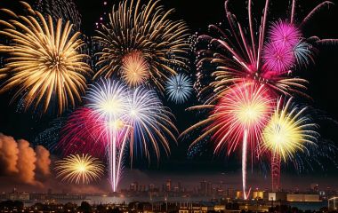 Виды эффектов фейерверков