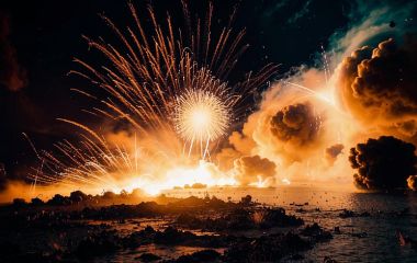 Пиротехника в кино и на телевидении