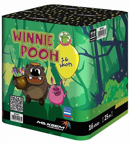Салют Winnie Pooh M1041 16 залпов