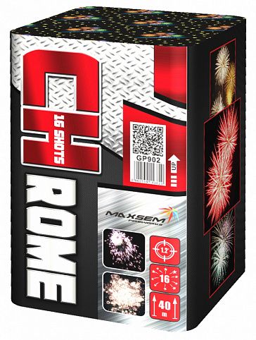 Салют Chrome GP902 19 залпов