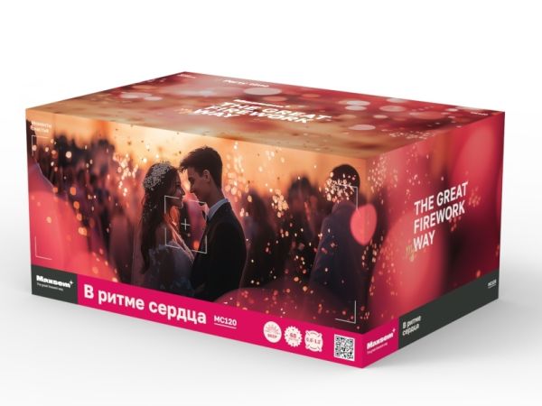 Салют В ритме сердца MC120 68 залпов