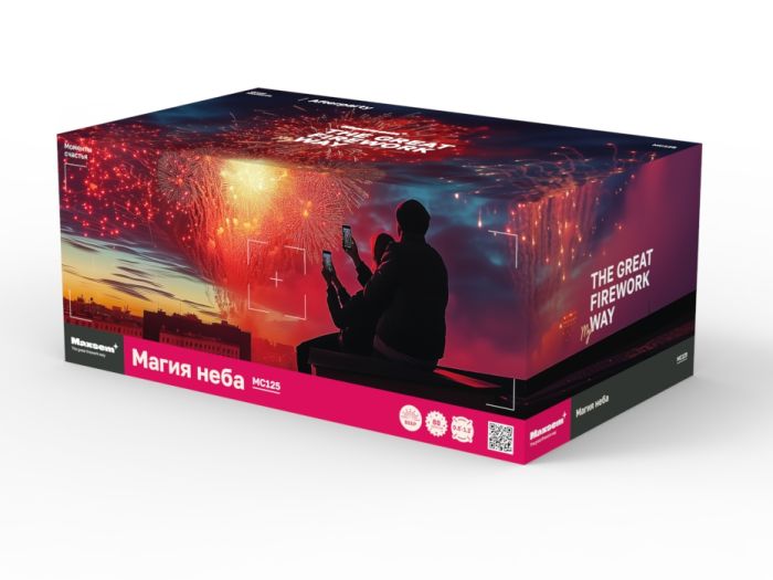 Салют Магия Неба MC125 88 залпов ВЕЕР