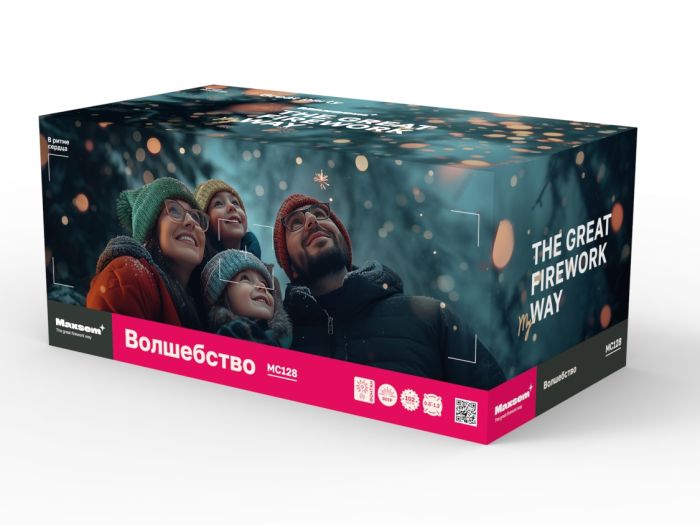 Салют Волшебство Great Party MC128 102 залпов