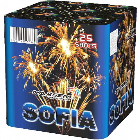 Салют Sofia GP498/2 25 залпов