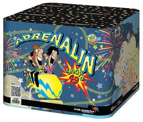 Салют Adrenalin M1081 49 залпов