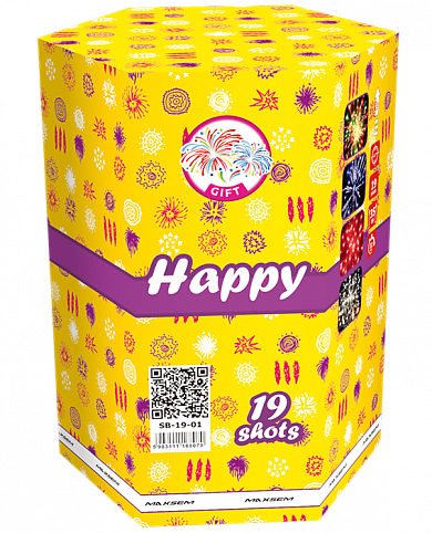 Салют Happy SB-19-01 19 залпов